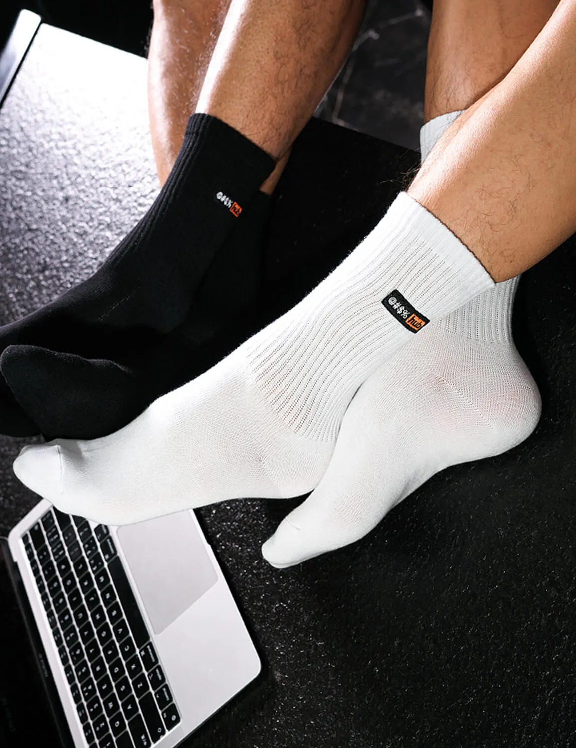 @#$% HUB Thin Crew Socks SINGLE-PACK