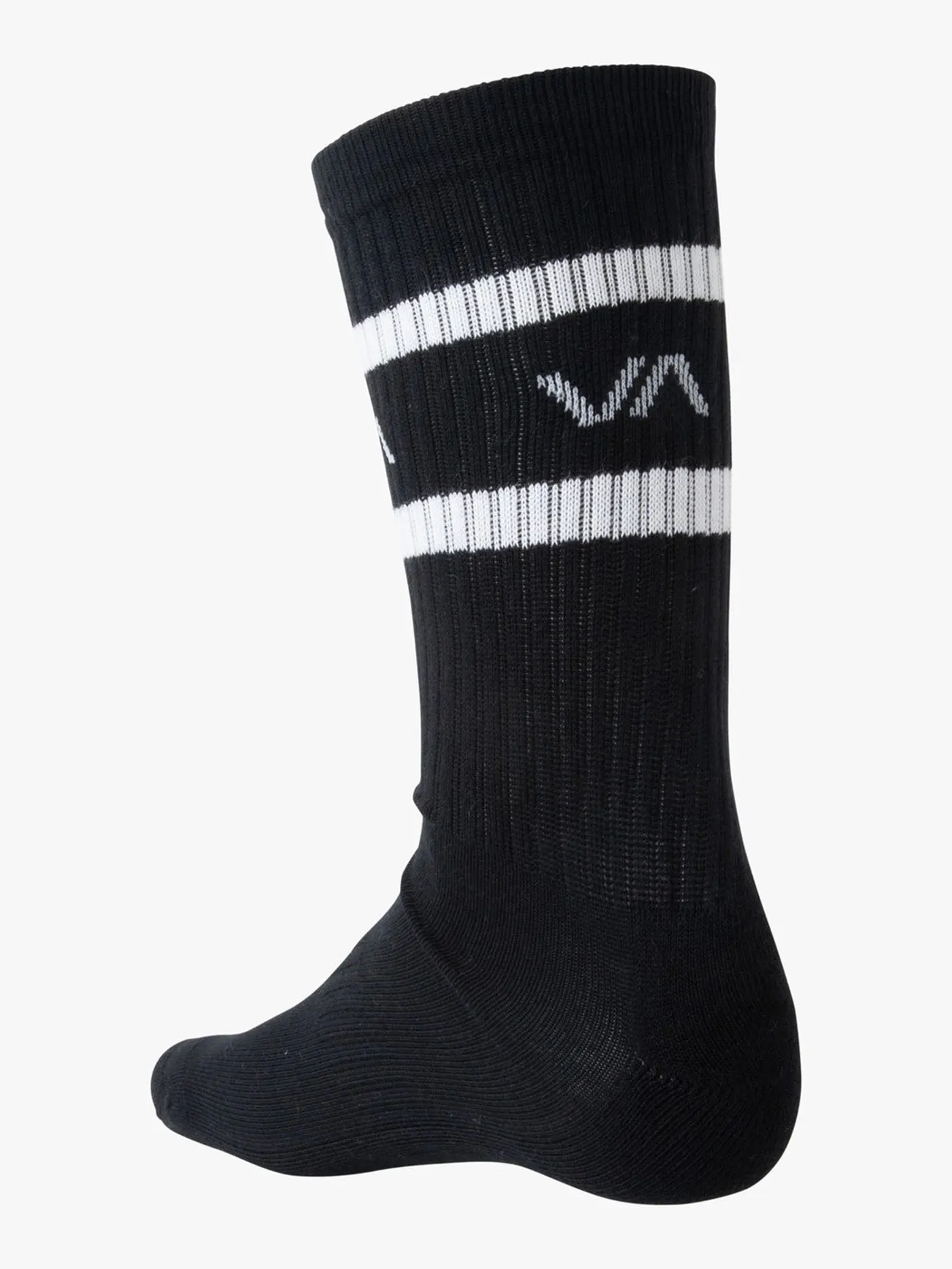 2 Pack Striped Crew Socks