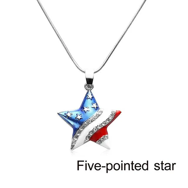 4th of July Independence Day Crystal Jewelry Best Gift