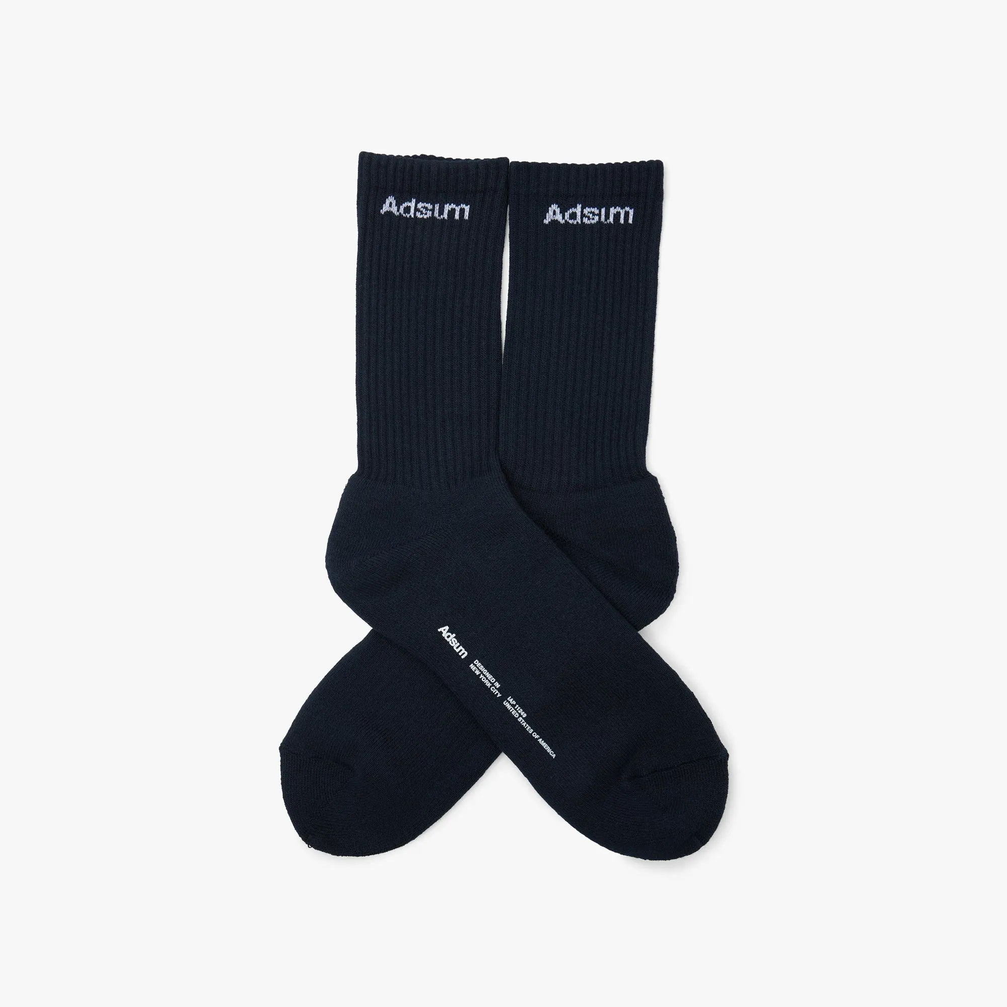 Adsum Logo Socks / Navy