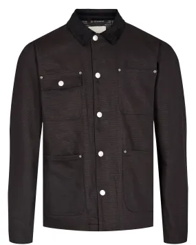 AKBASTIAN CANVAS JACKET - Caviar