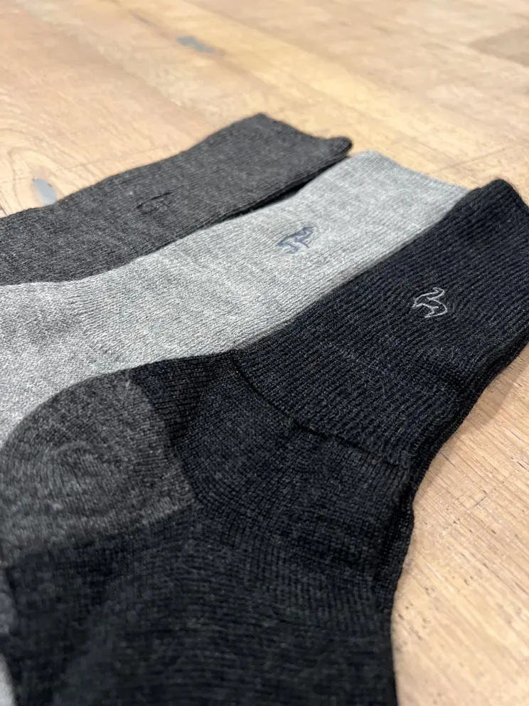 Alpaca Socks - Business - Black