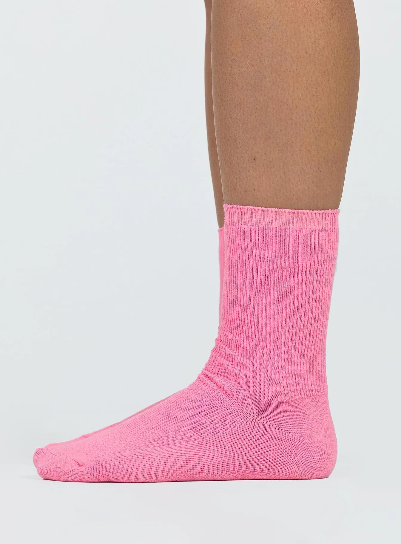 Ames Socks Pink