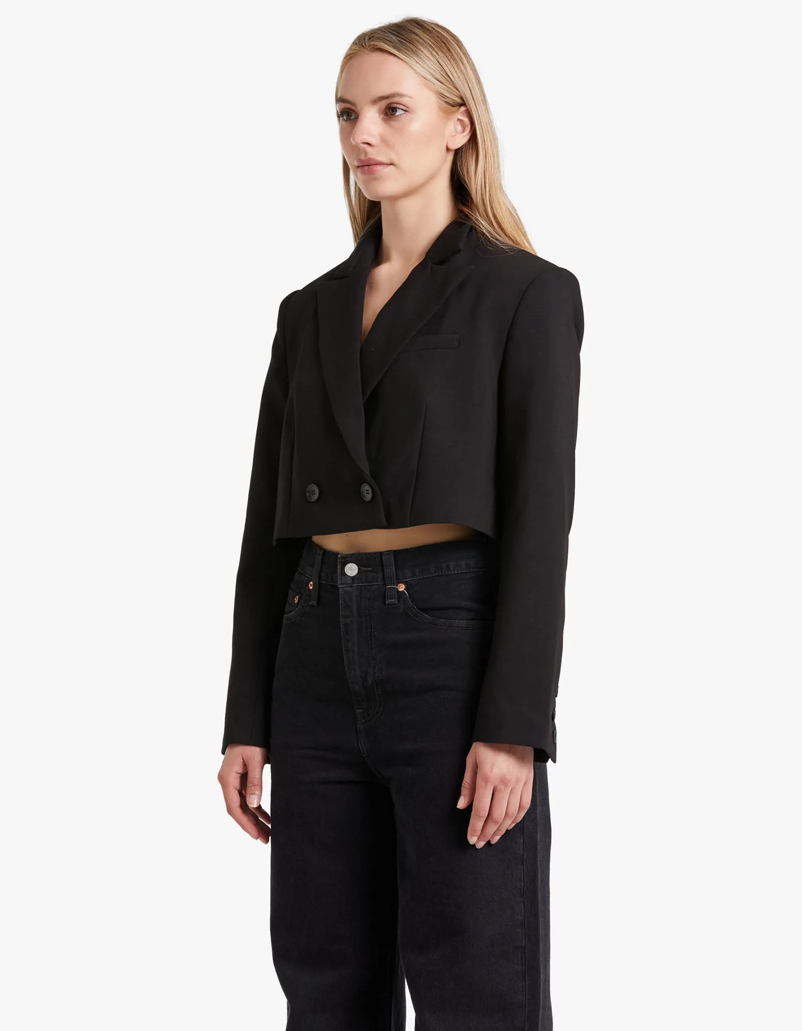 Annabeth Suiting Jacket - Black