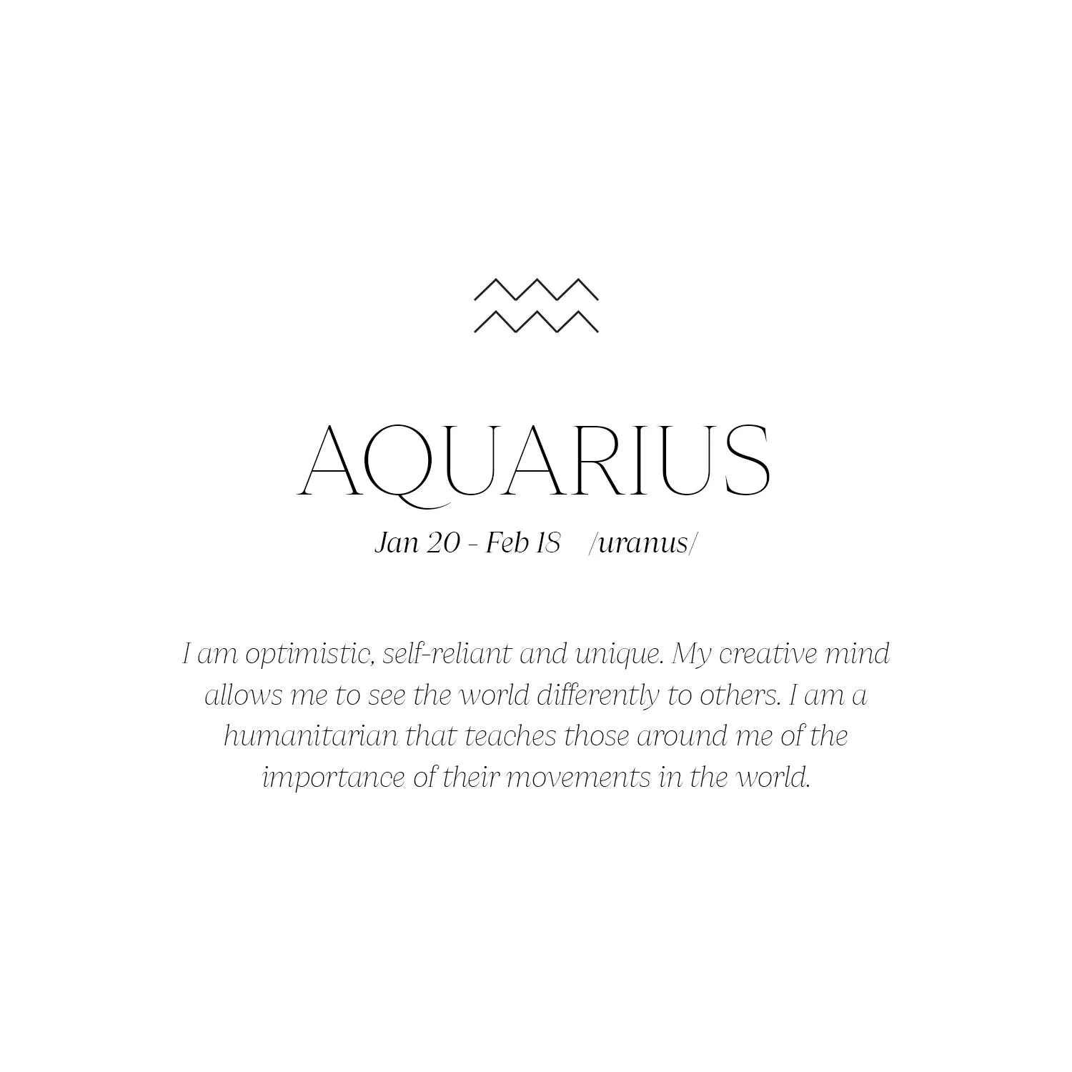 Aquarius Necklace