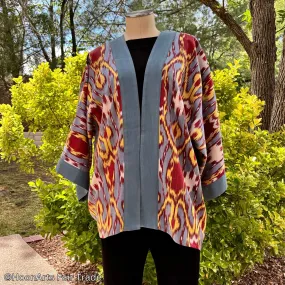 Behnaz Ikat Kimono Jacket