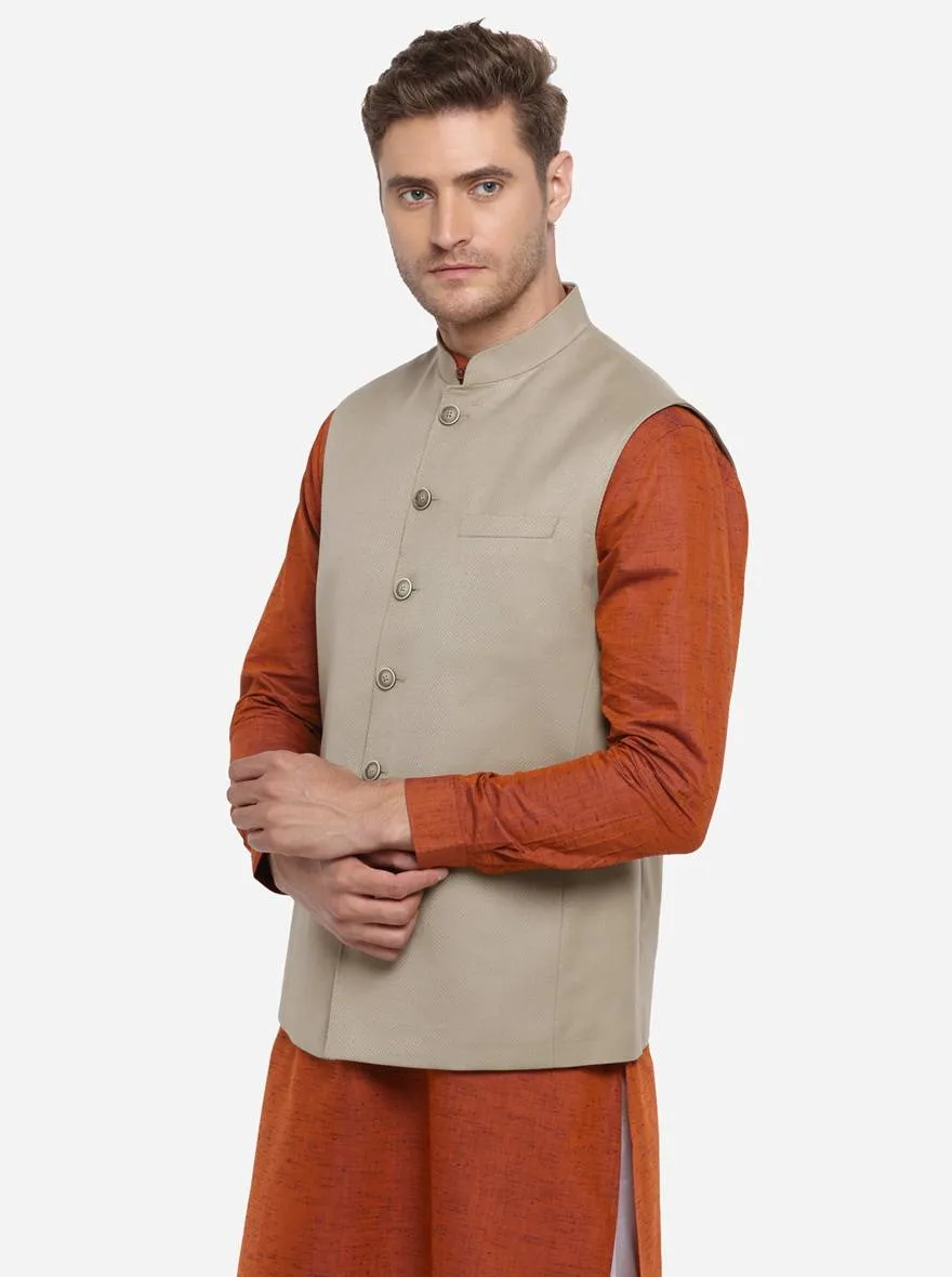 Beige Modi Jacket | JadeBlue