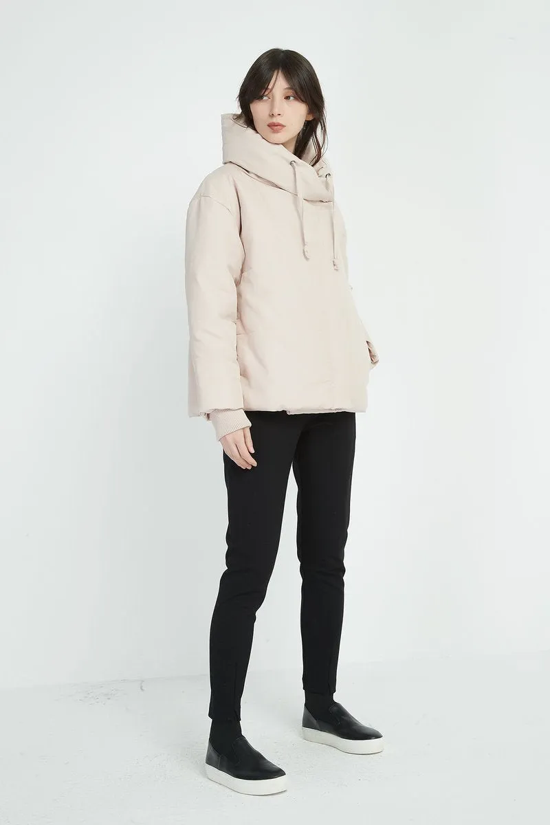 Big Collar Jacket- Blush