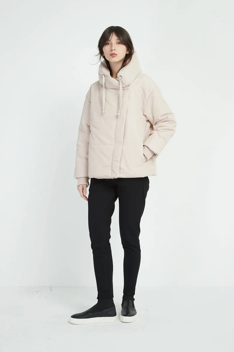 Big Collar Jacket- Blush