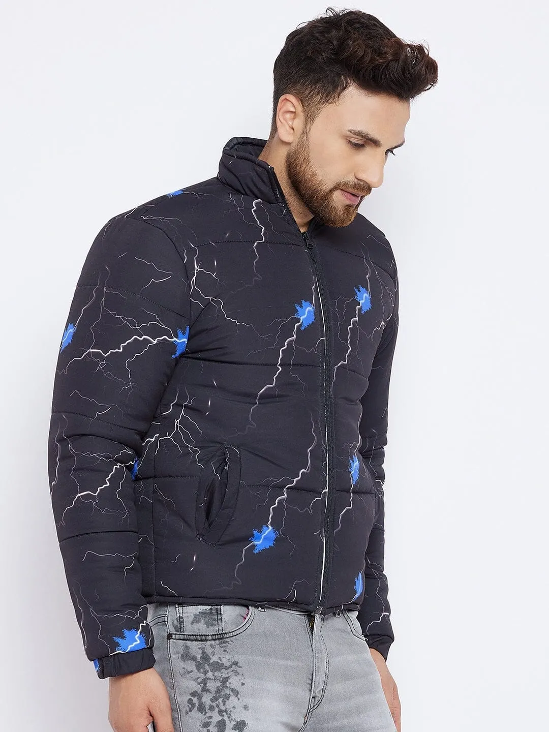 Black Thunder Quilted Jacket