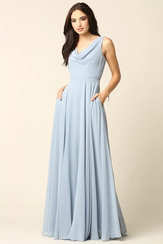 Bridesmaid Formal Prom Dress