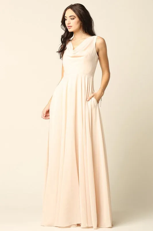 Bridesmaid Formal Prom Dress