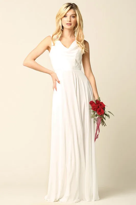 Bridesmaid Formal Prom Dress