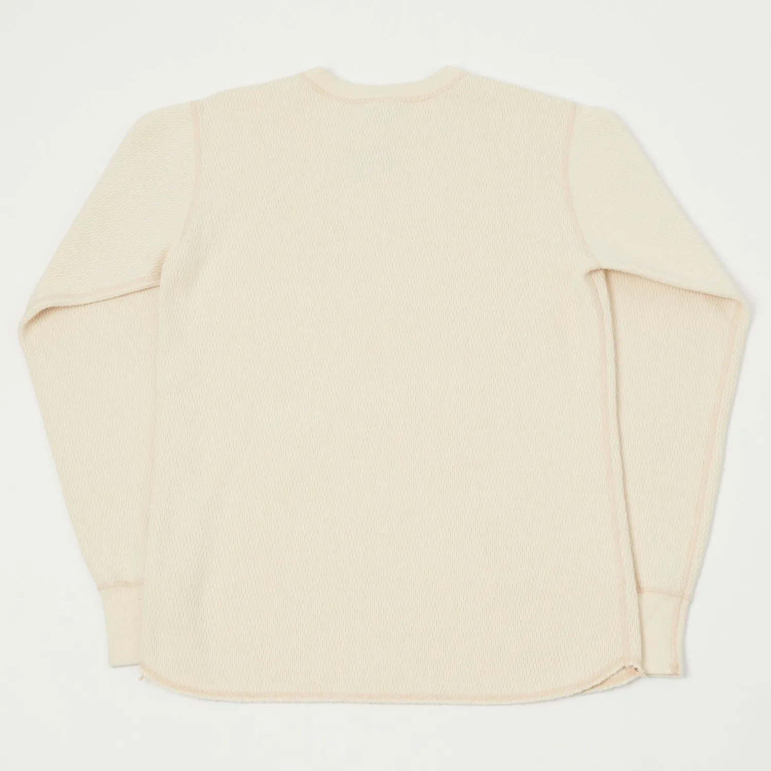 Buzz Rickson's L/S Thermal Tee Shirt - Natural