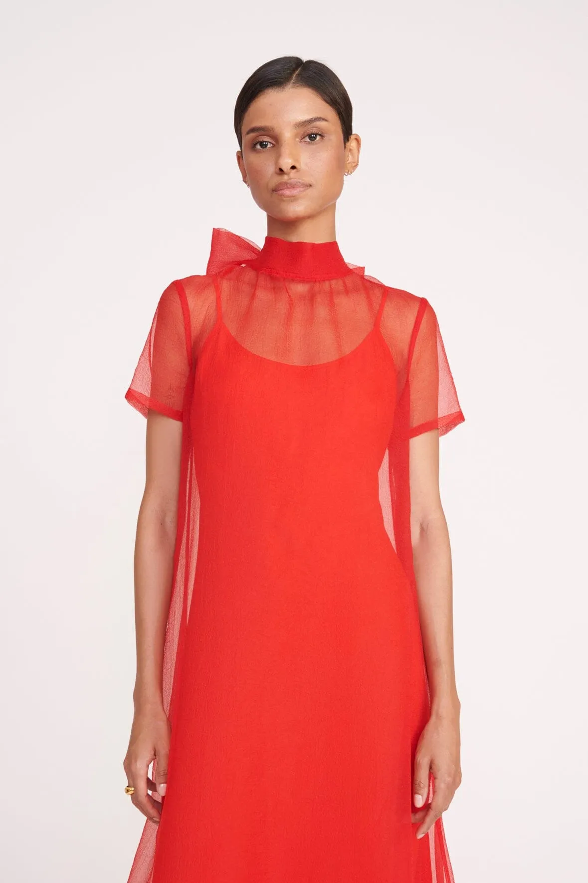 CALLUNA DRESS | RED ROSE