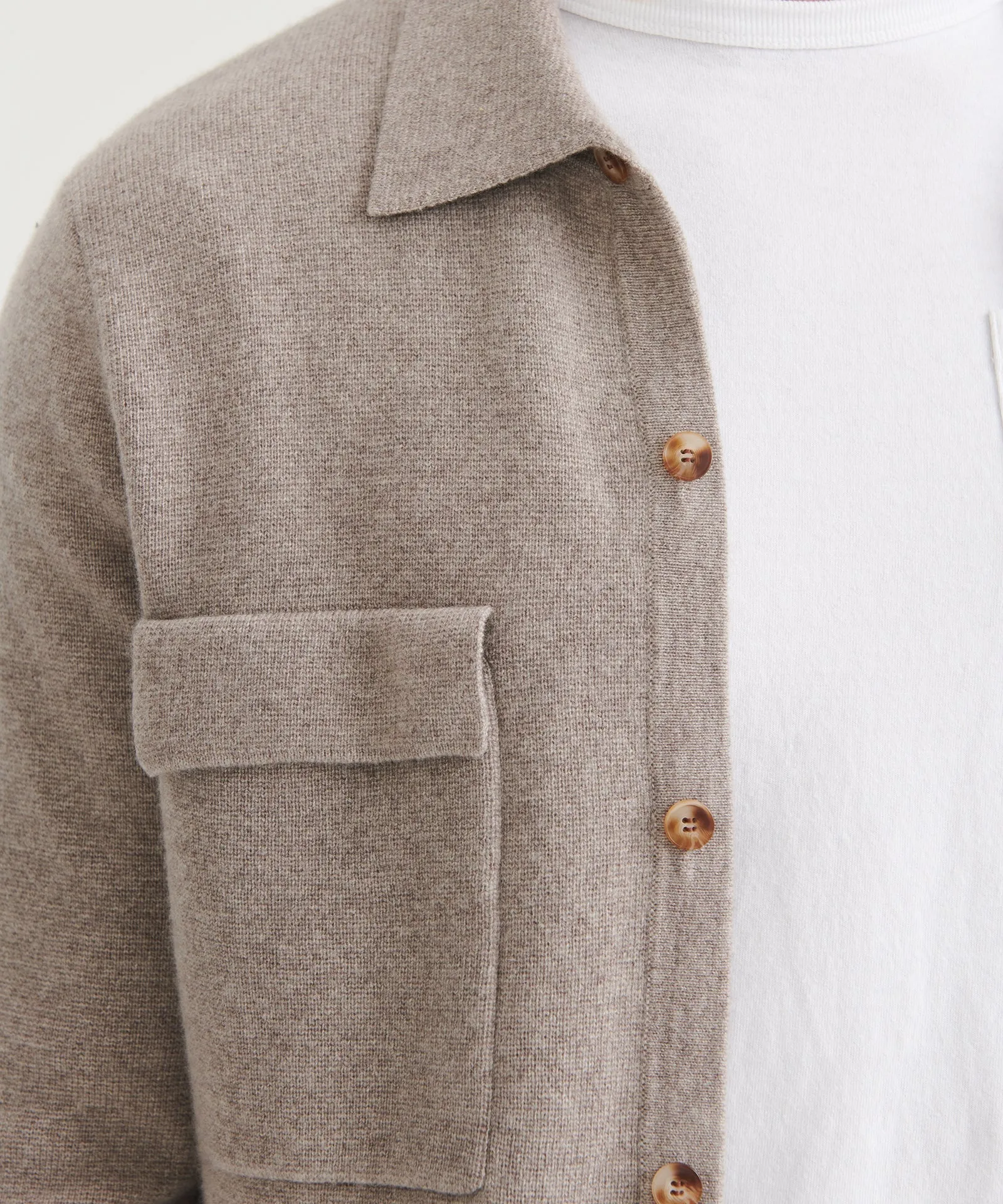 Cashmere Field Shirt Jacket