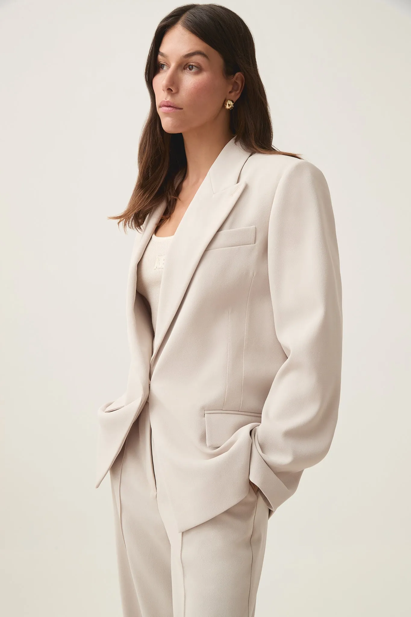 Caterina Crepe Jacket