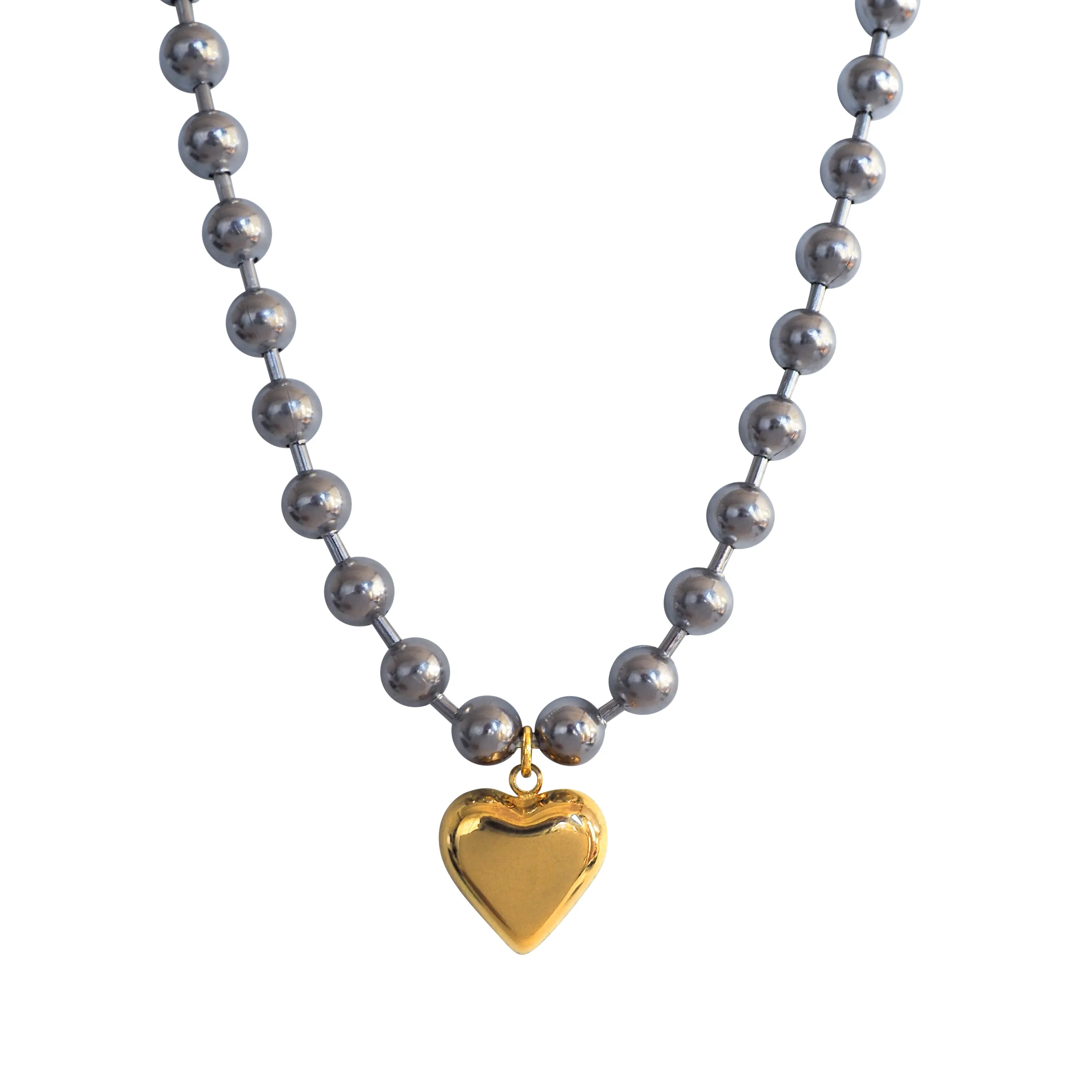 CHAINED HEARTS NECKLACE