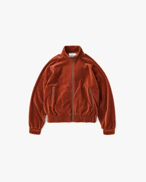 Compact Velour Track Jacket