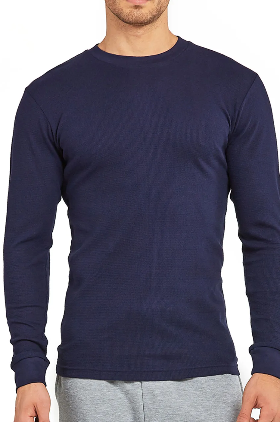 COTTONBELL MEN'S HEAVY THERMAL (KHT001C_NAVY)