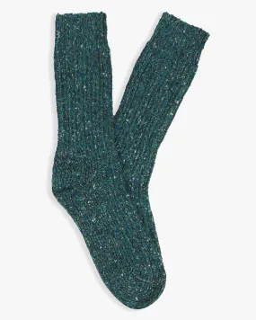 Donegal Yarns Wool Mix Socks - Blue