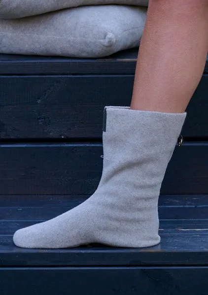 FLEECE SOCKS WOMEN - 4090 - SAND