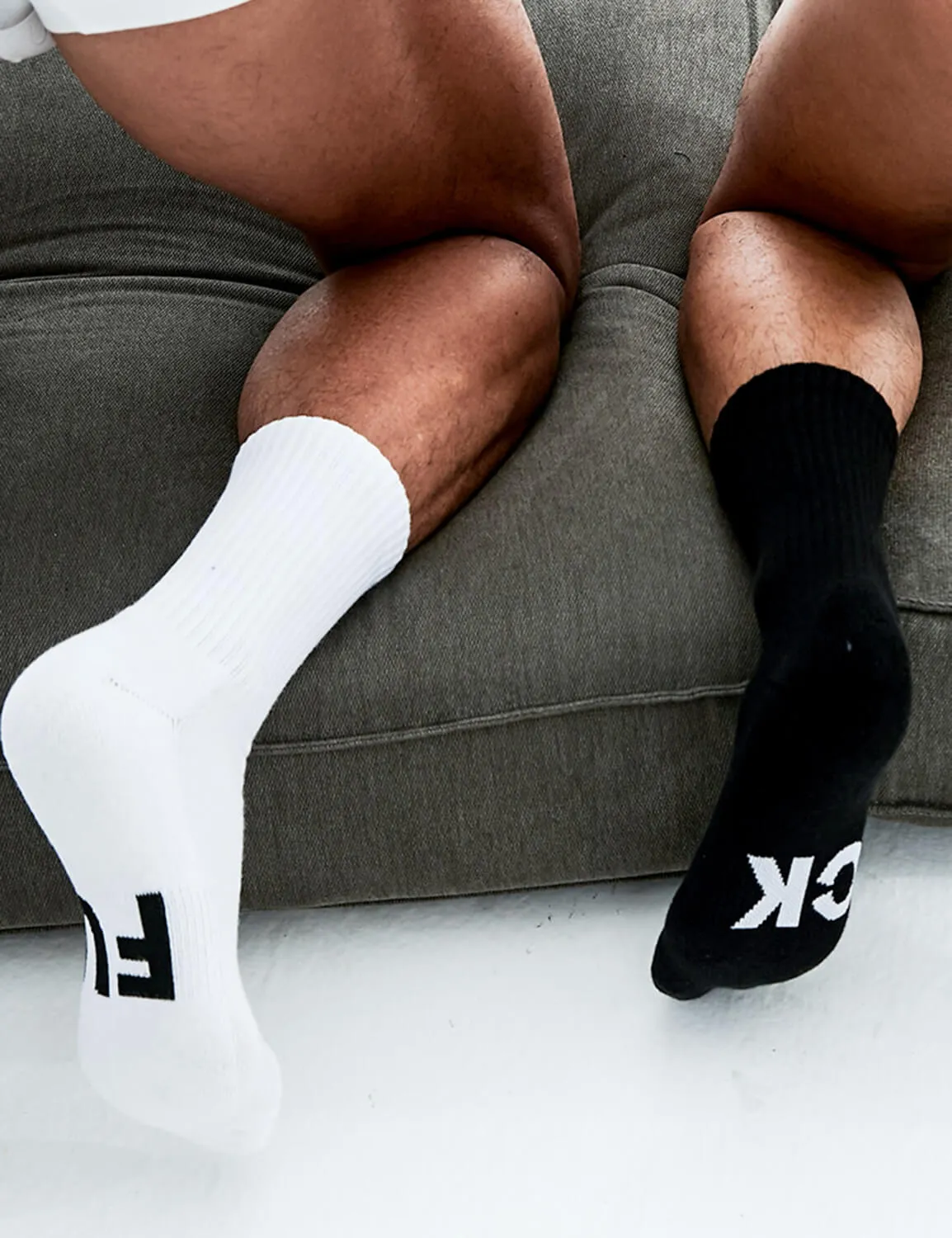 Fu*K Crew Socks SINGLE-PACK