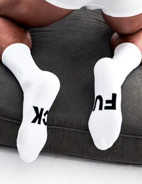 Fu*K Crew Socks SINGLE-PACK