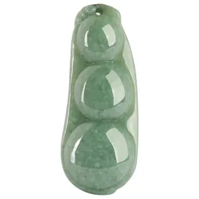 Genuine natural Jadeite jade beans pendant fashion women's  jewelry