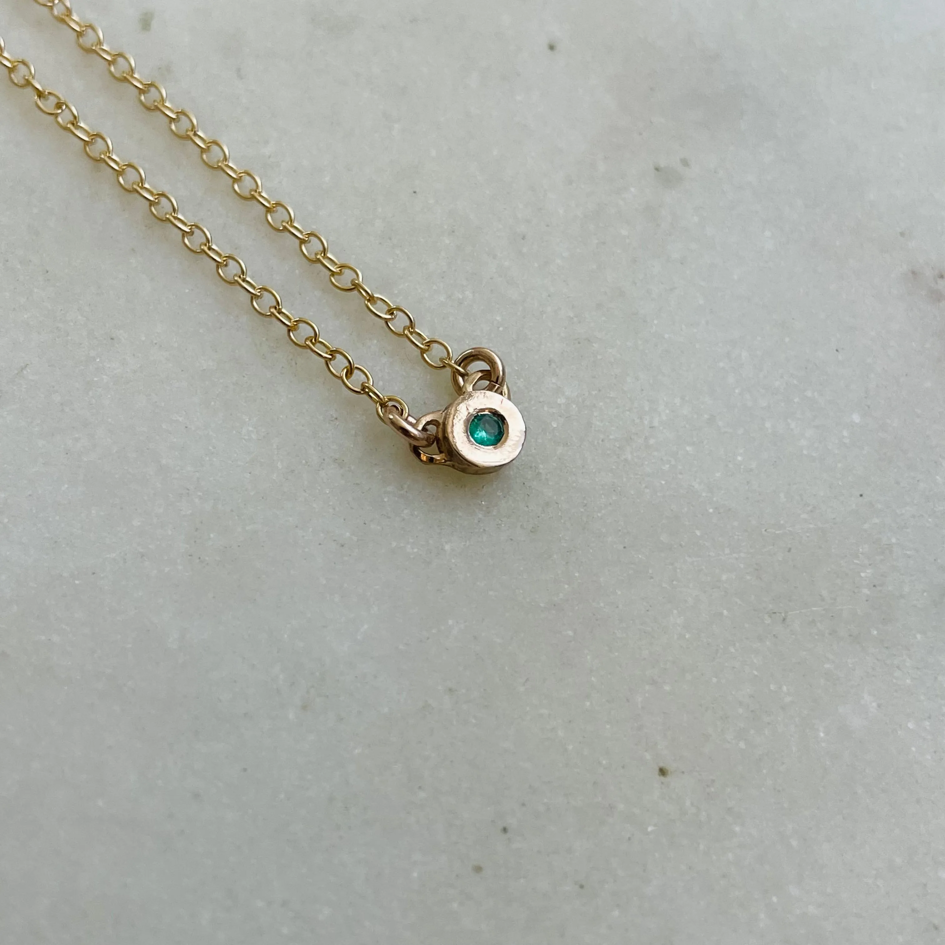 GRACE NECKLACE   EMERALD