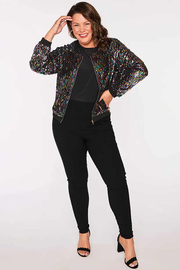 Ignite Rainbow Sequin Jacket