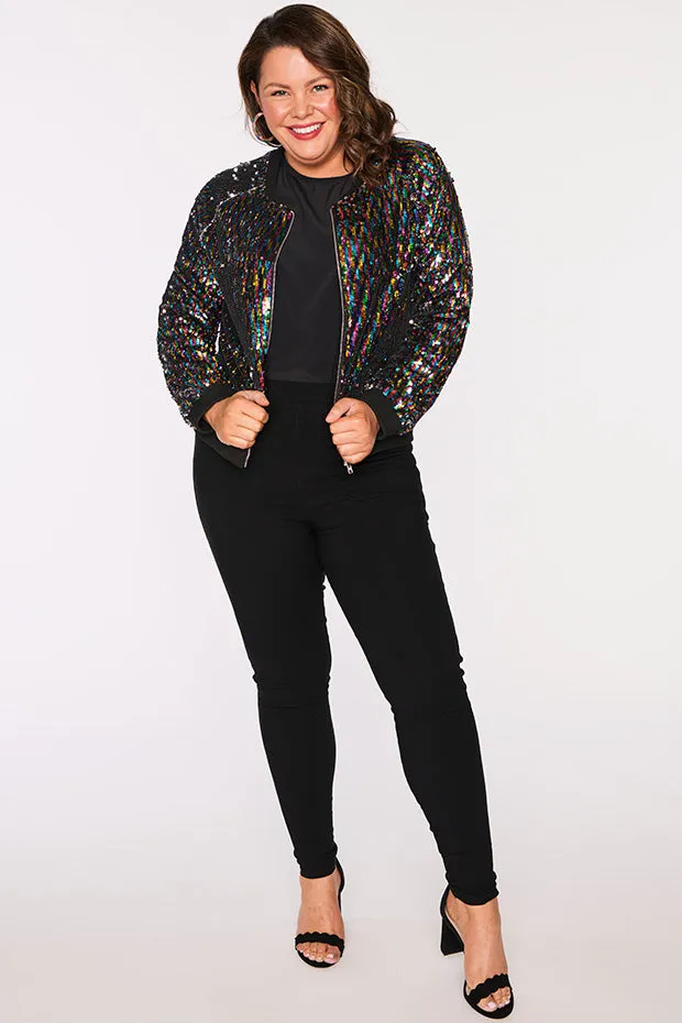 Ignite Rainbow Sequin Jacket