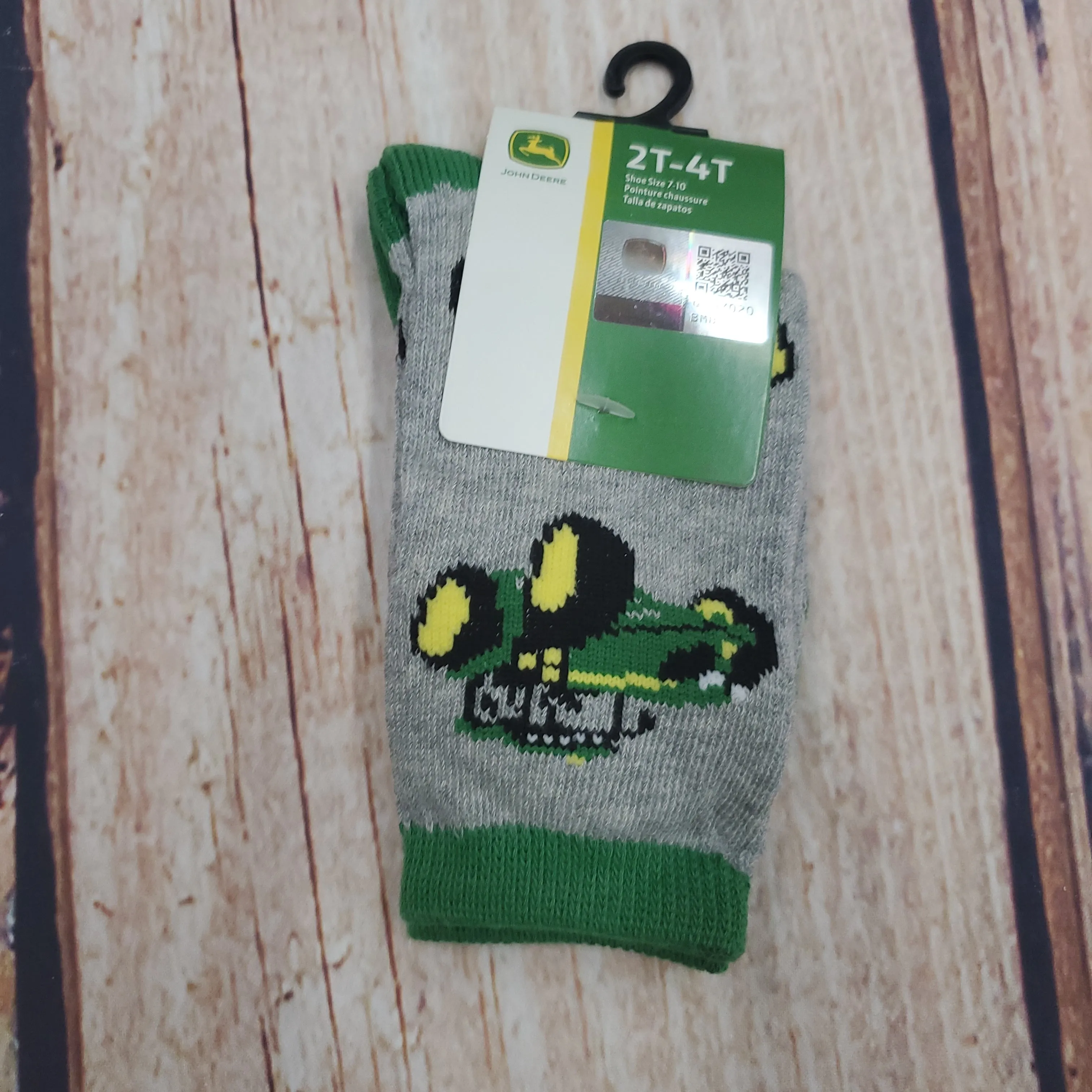 John Deere Tractor Crew Socks