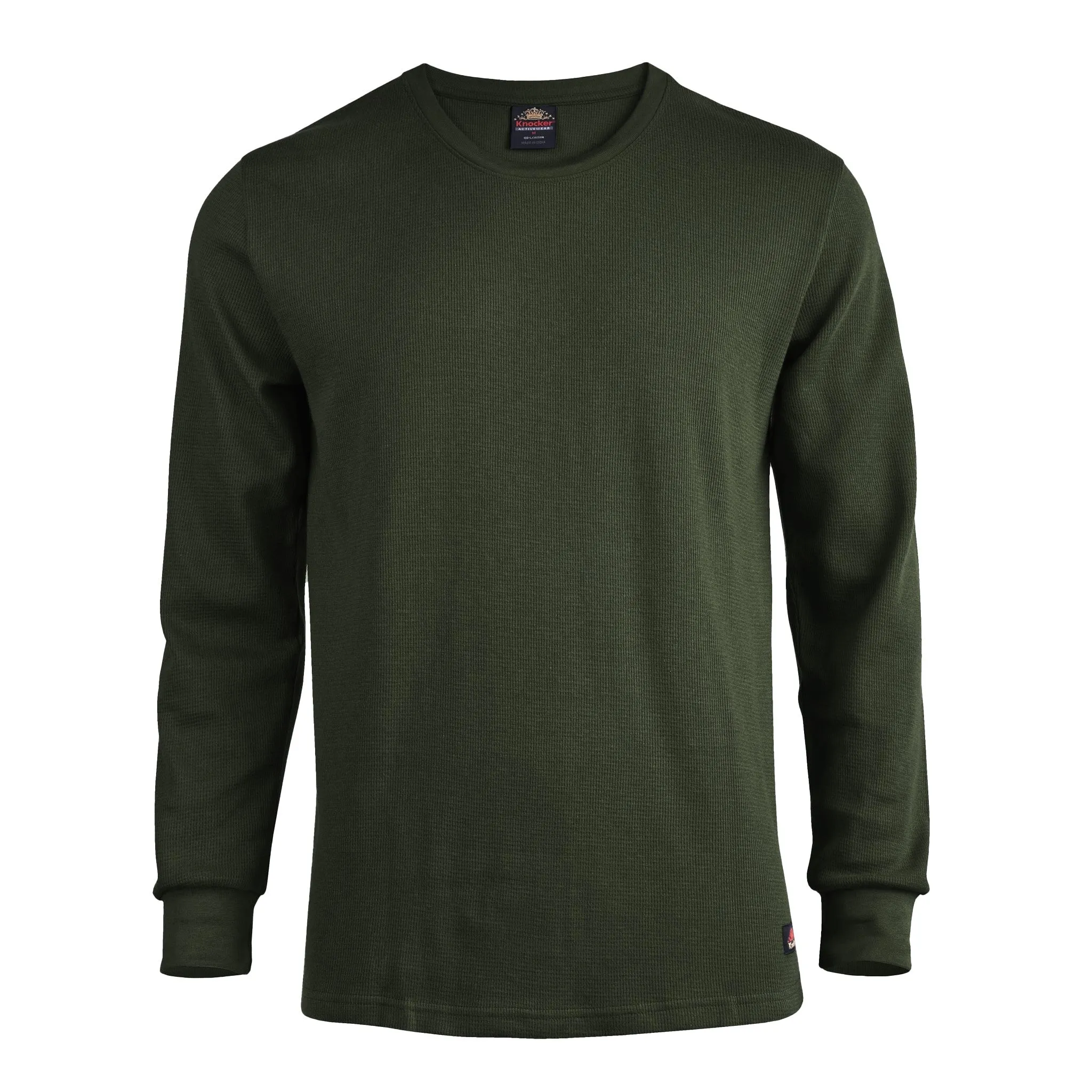 KNOCKER MEN'S MEDIUM WEIGHT THERMAL (MTU1000_OLIVE)