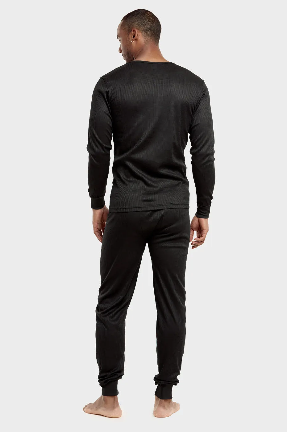 KNOCKER MEN'S THERMAL UNDERWEAR (TU001_BLACK)