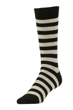 LIBERO MEN'S DRESS CREW SOCKS (LBC200_3-BLGR)