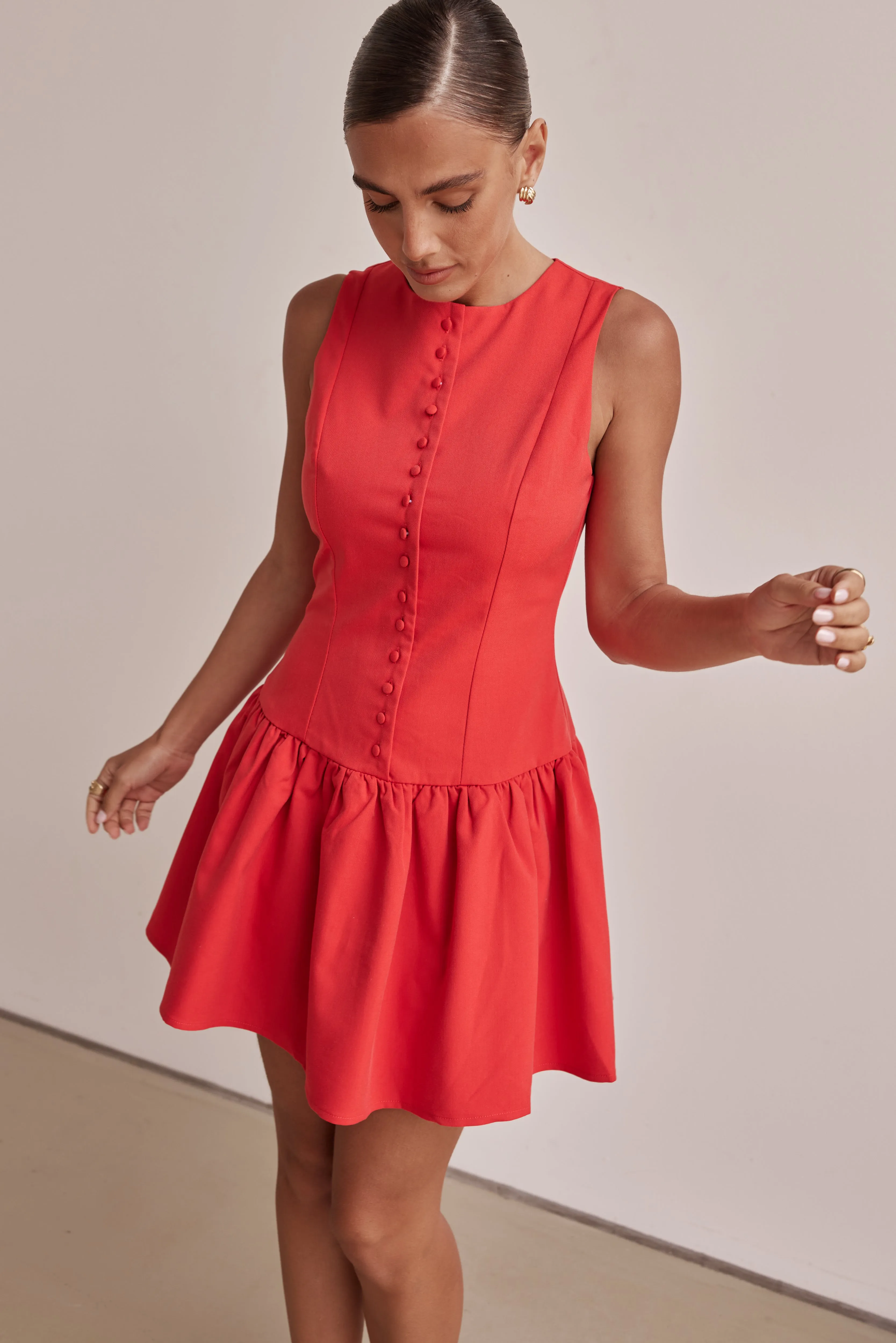 Lysandra Mini Dress (Red)