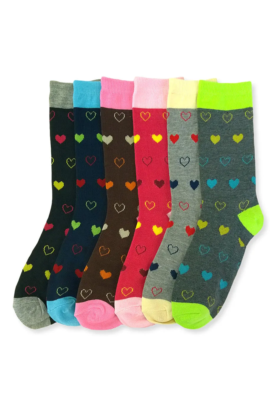 MAMIA LADIES DESIGN CREW SOCKS (TOYOU)