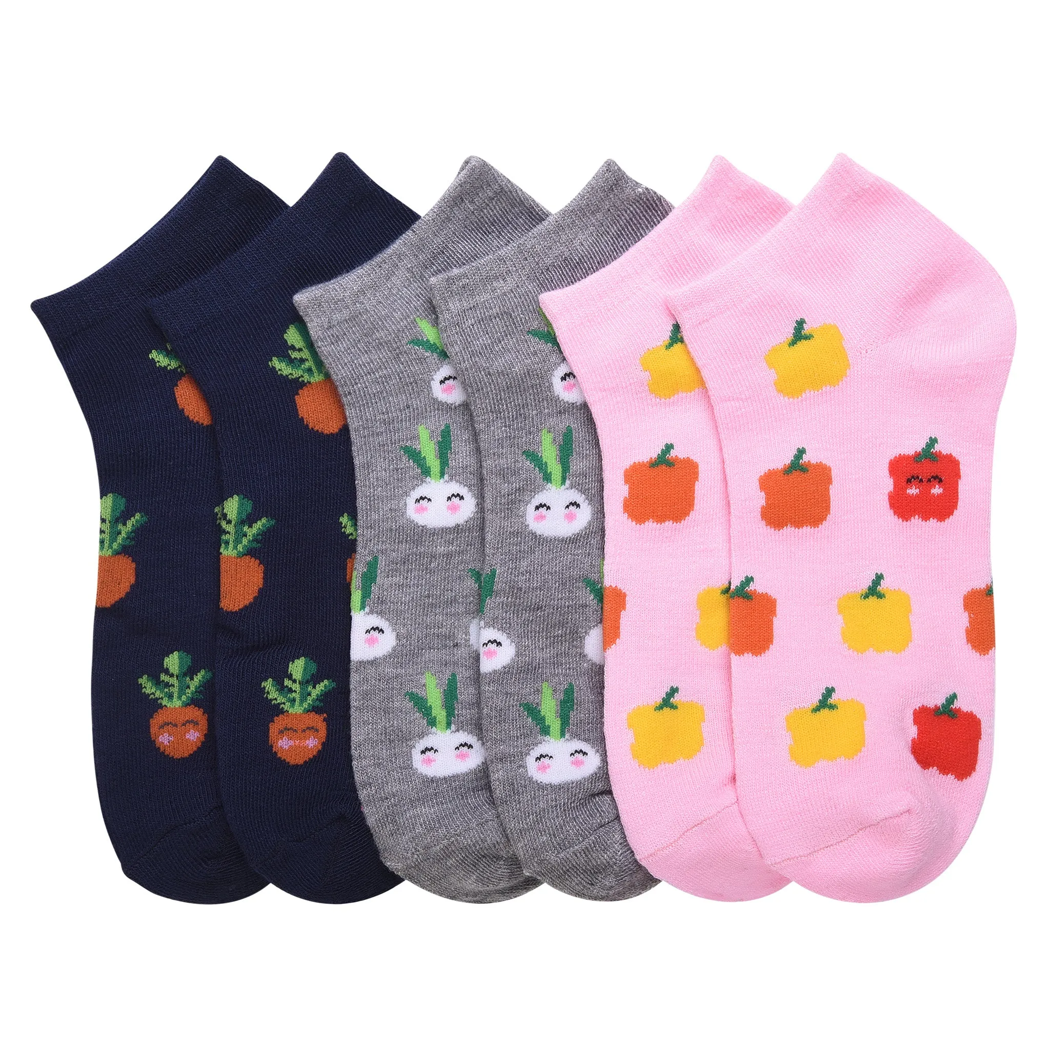 MAMIA SPANDEX SOCKS (VEGGIE)