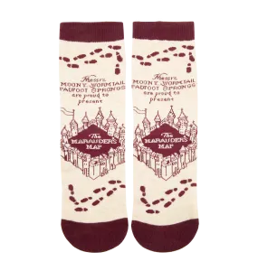 Marauder's Map Socks