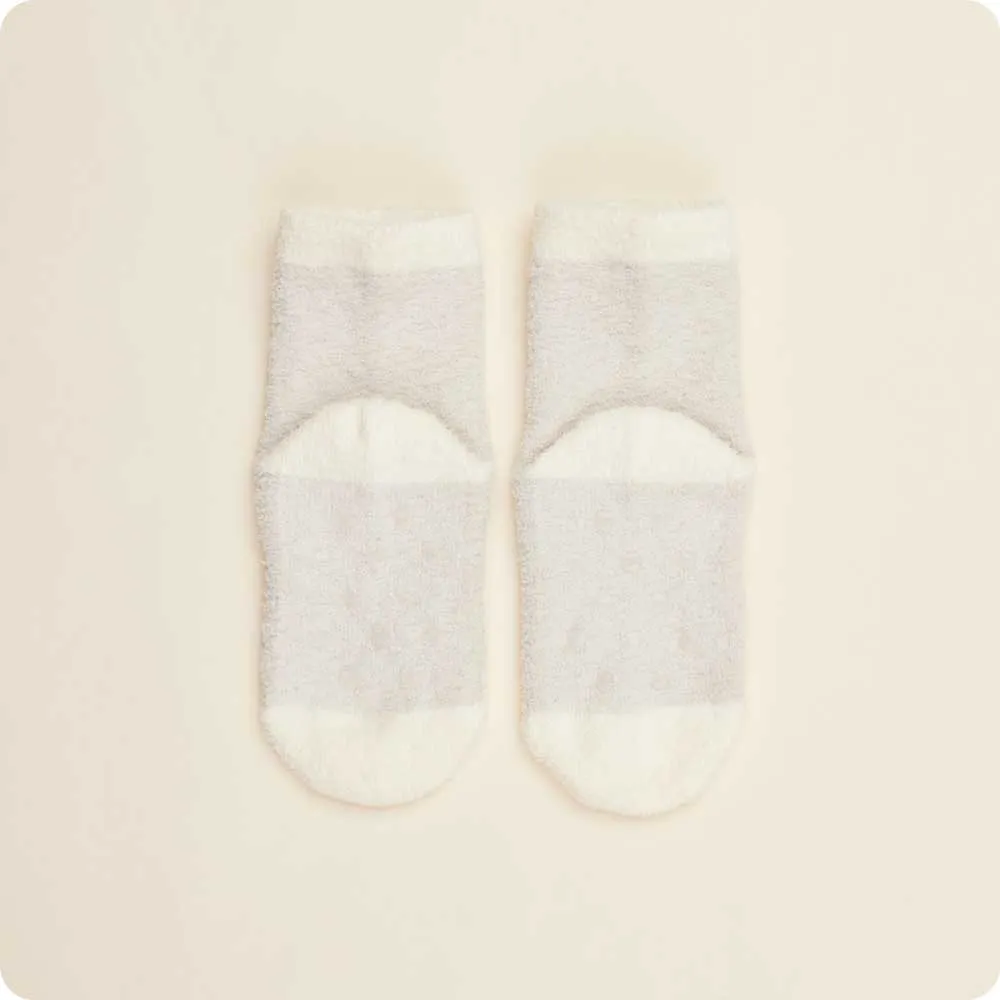 Marshmallow Bear Crew Socks