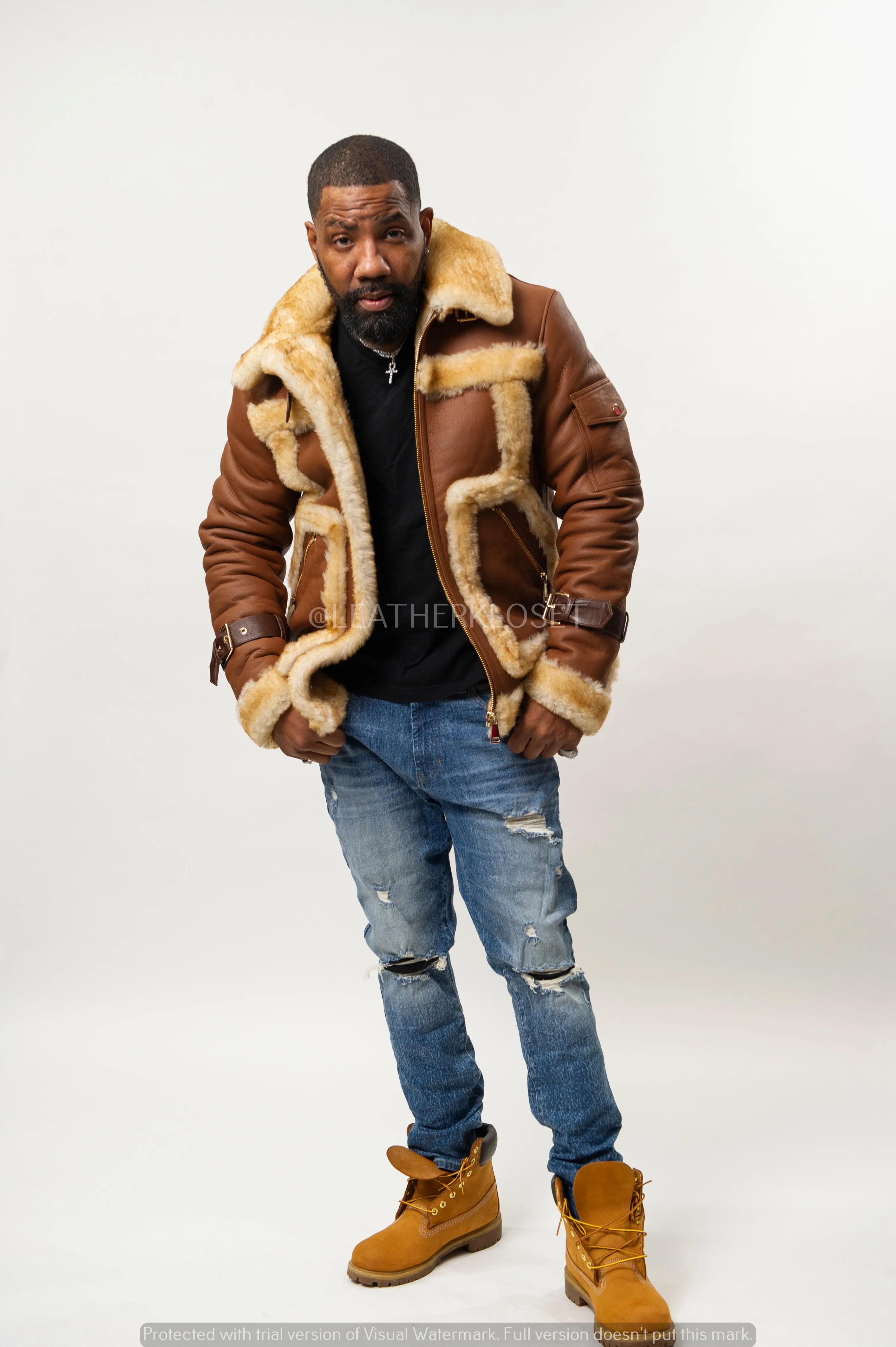 Men's Carter Shearling Jacket