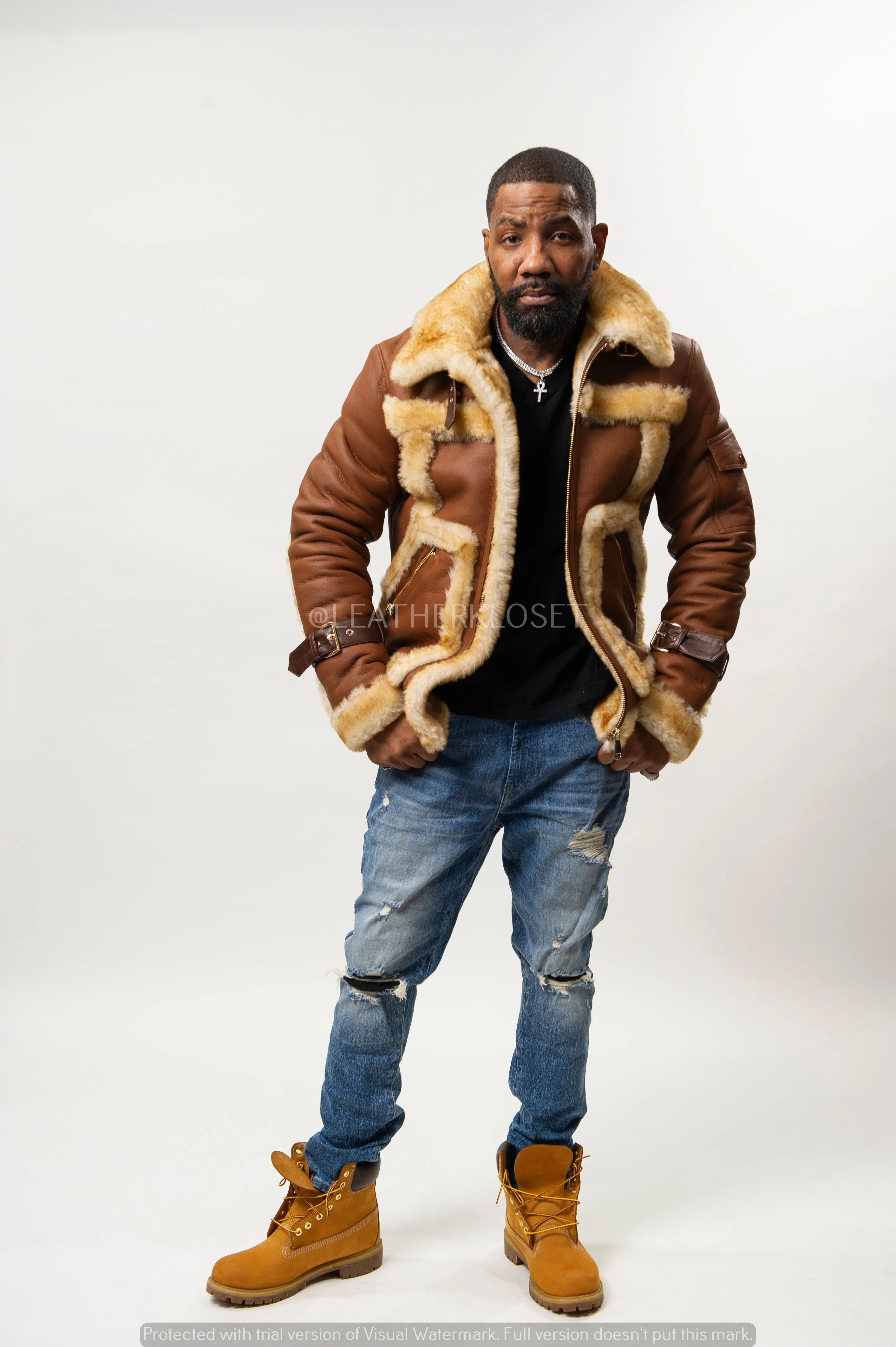 Men's Carter Shearling Jacket