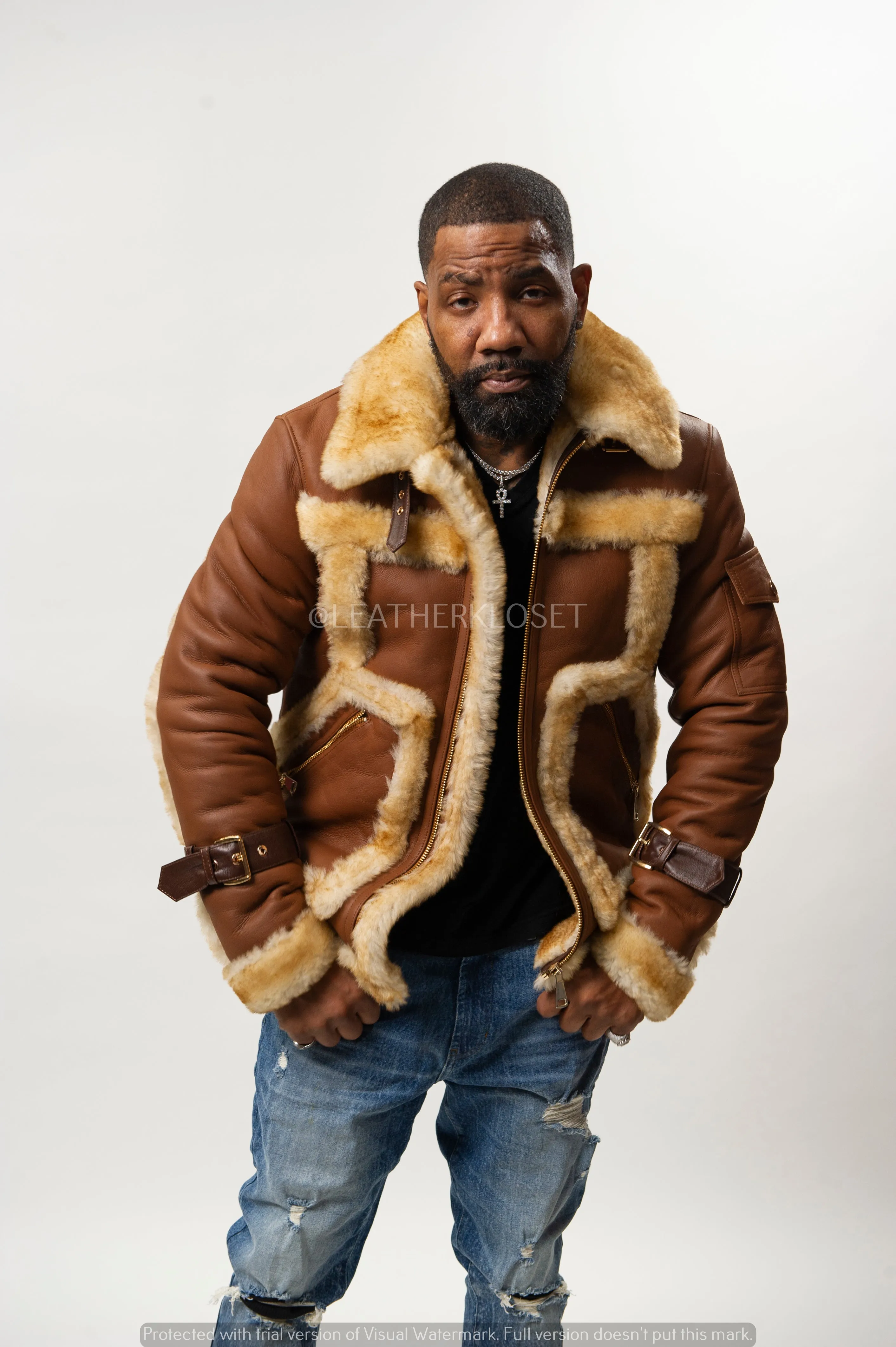 Men's Carter Shearling Jacket