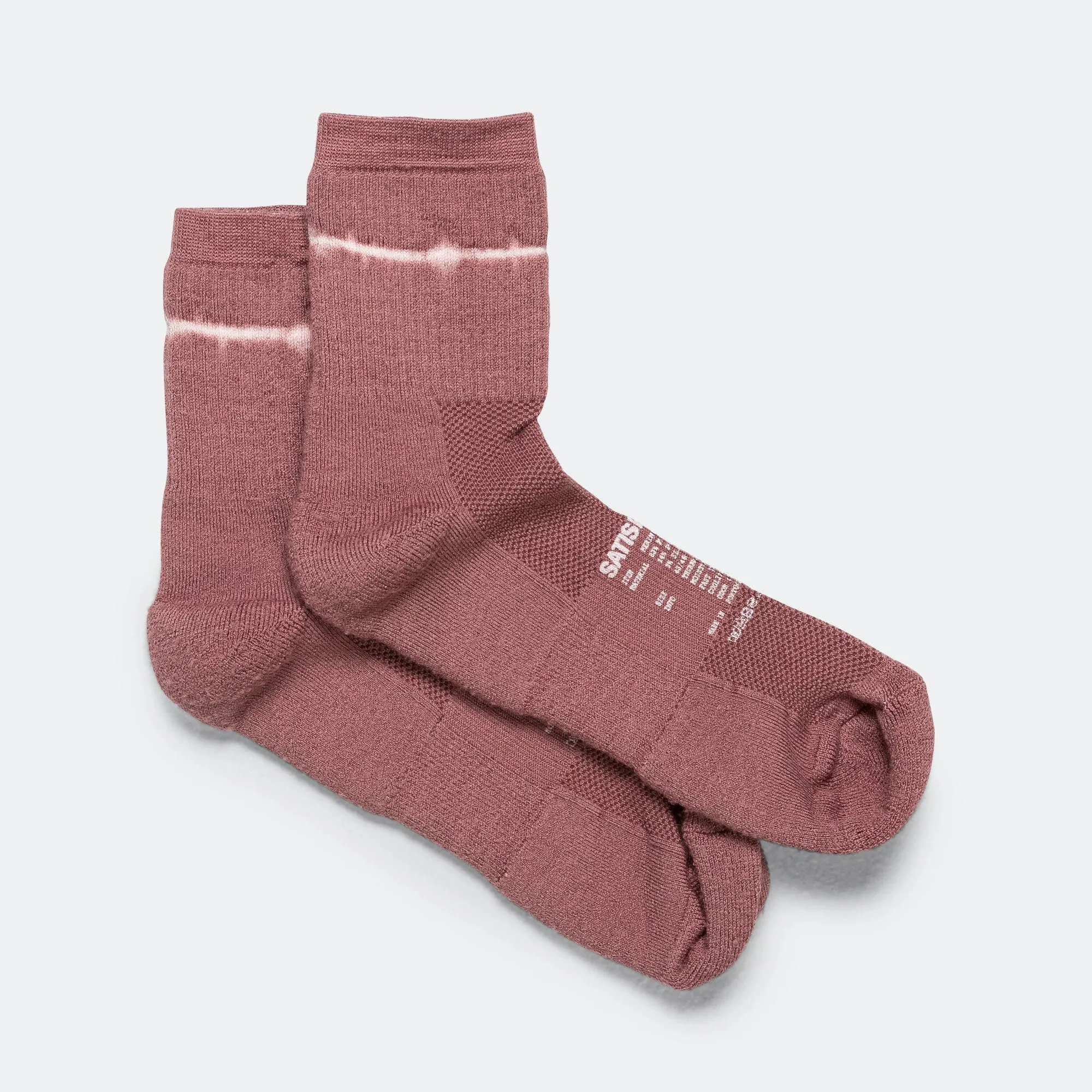 Merino Tube Socks - Cedar Tie-Dye