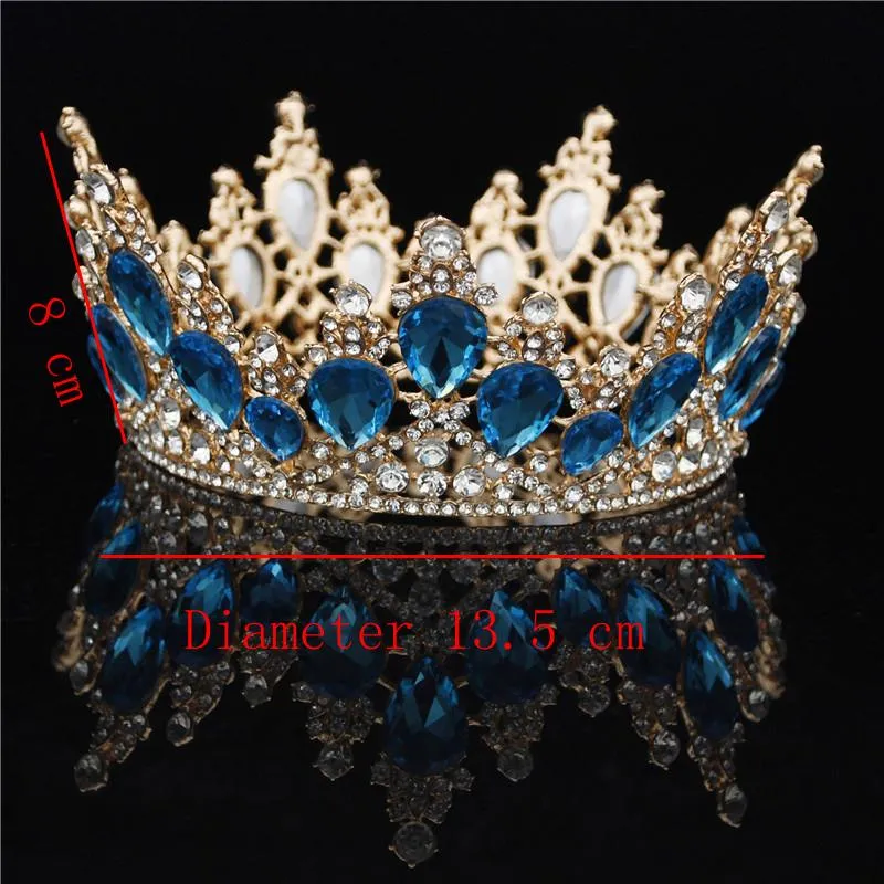 MultiColor Royal King & Queen Prom Crown