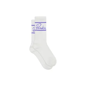 Paradise Tennis Socks - White