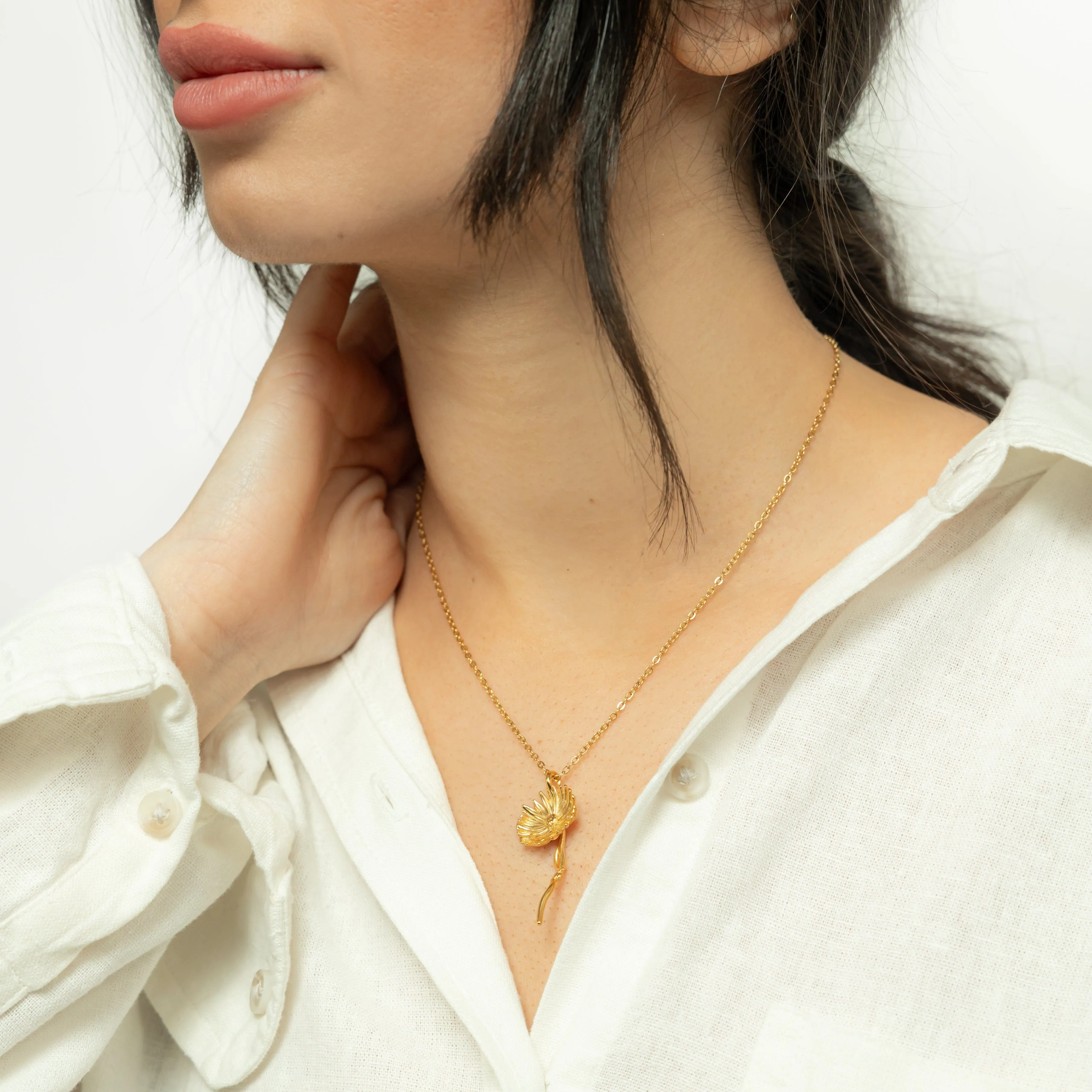 ‘Patience' Aster Necklace