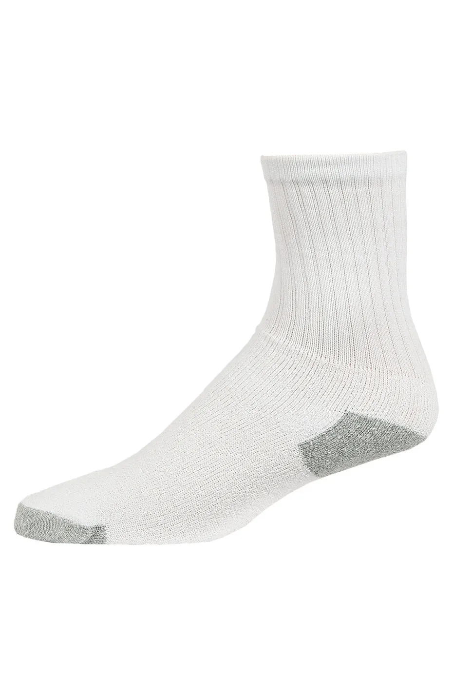 POWER CLUB CREW SPORTS SOCKS (PC274_GREY)