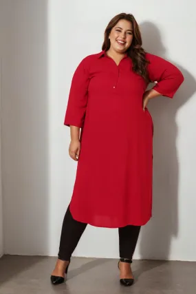 Red Kurta